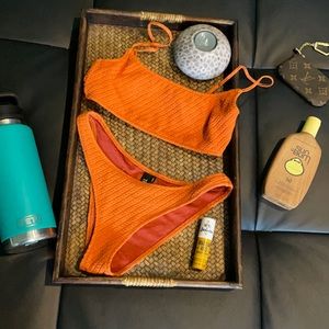 Triangl deniz Marsala bikini